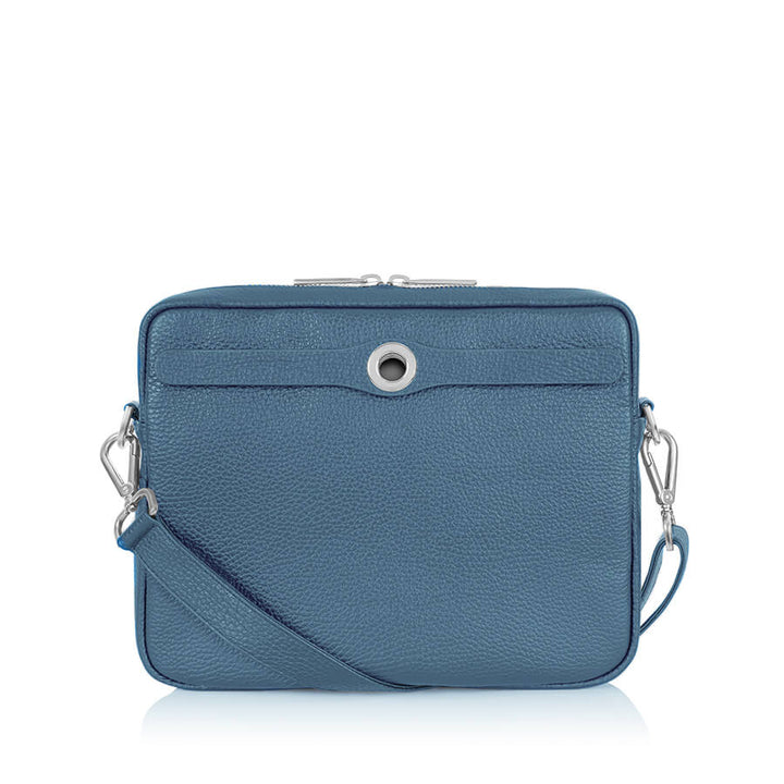 Bluebell Sarah Haran Mia Crossbody with Silver hardware front | U03-S