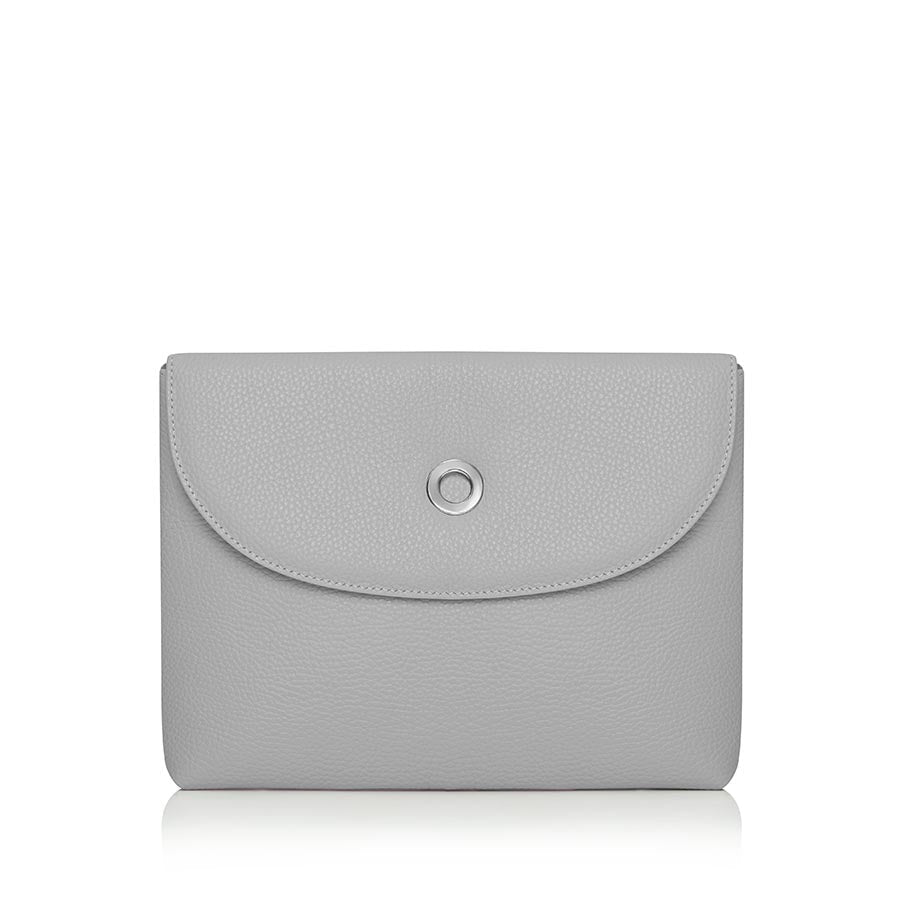 Aluminium Sarah Haran Jasmine Crossbody Sale with Silver hardware front | A05-S