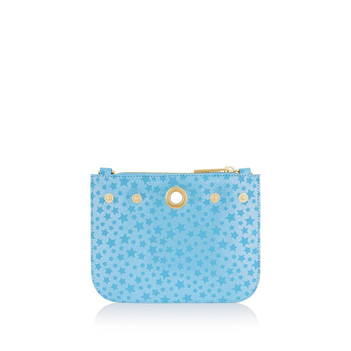 blue star Lily Mini Bag gold