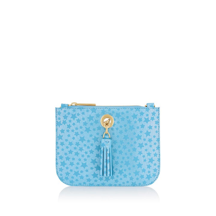 blue star Lily Mini Bag gold