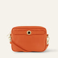 Millie Crossbody | Tangerine with Gold hardware