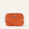 Millie Crossbody | Tangerine with Silver hardware