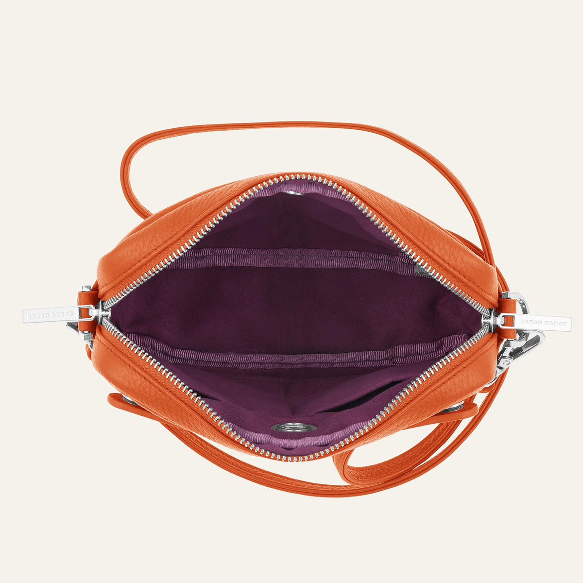 Sarah Haran Millie Tangerine Overhead Silver