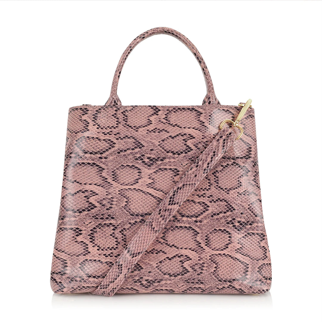 Dahlia 2-in-1 Tote - Textured-Handbag-Sarah Haran Accessories