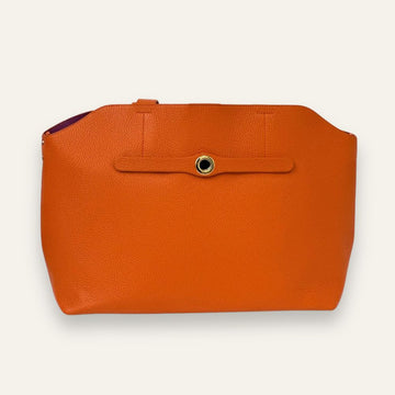 Preloved Fern Tote | Tangerine with Gold hardware