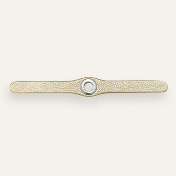 Deco Classic | Shimmer Metallic Gold with Silver hardware