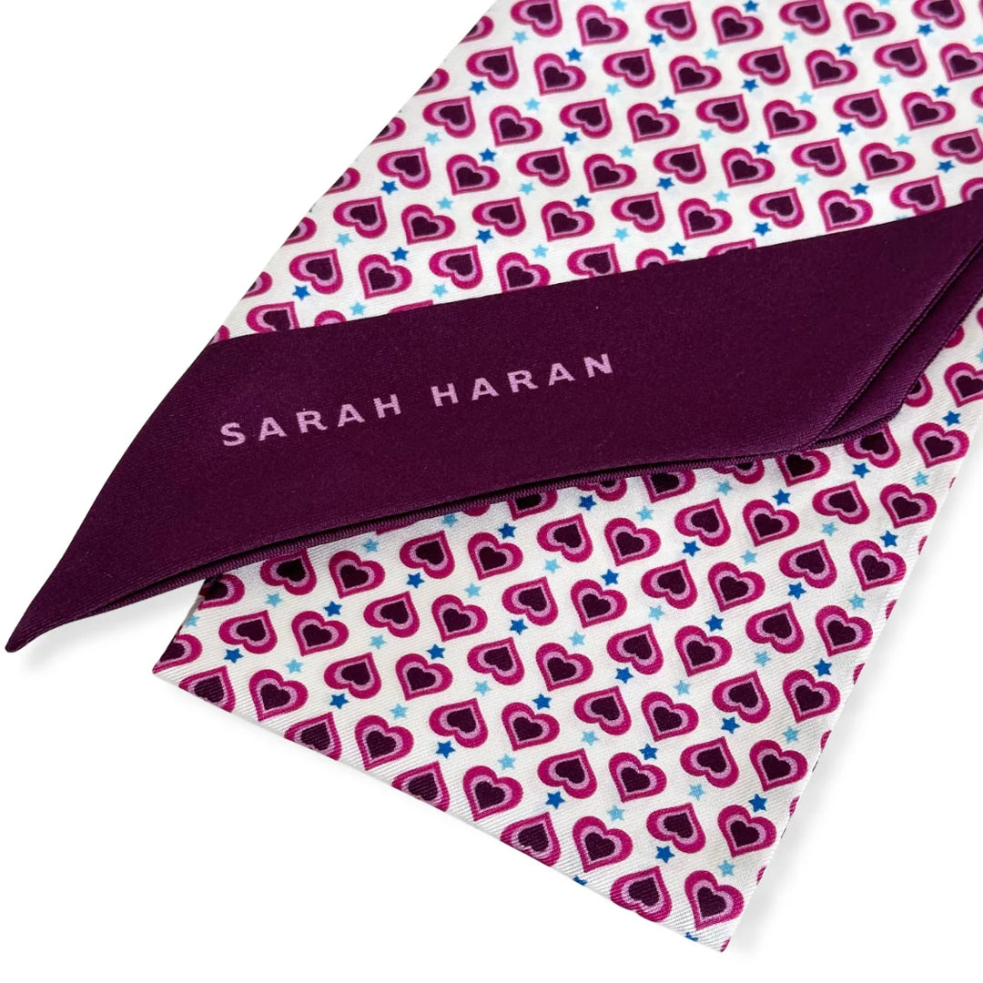 Complimentary Gift - Q4 Reservation* Silk Scarf-Restyle Accessories-Sarah Haran Accessories-Blue Daisy-Sarah Haran Accessories