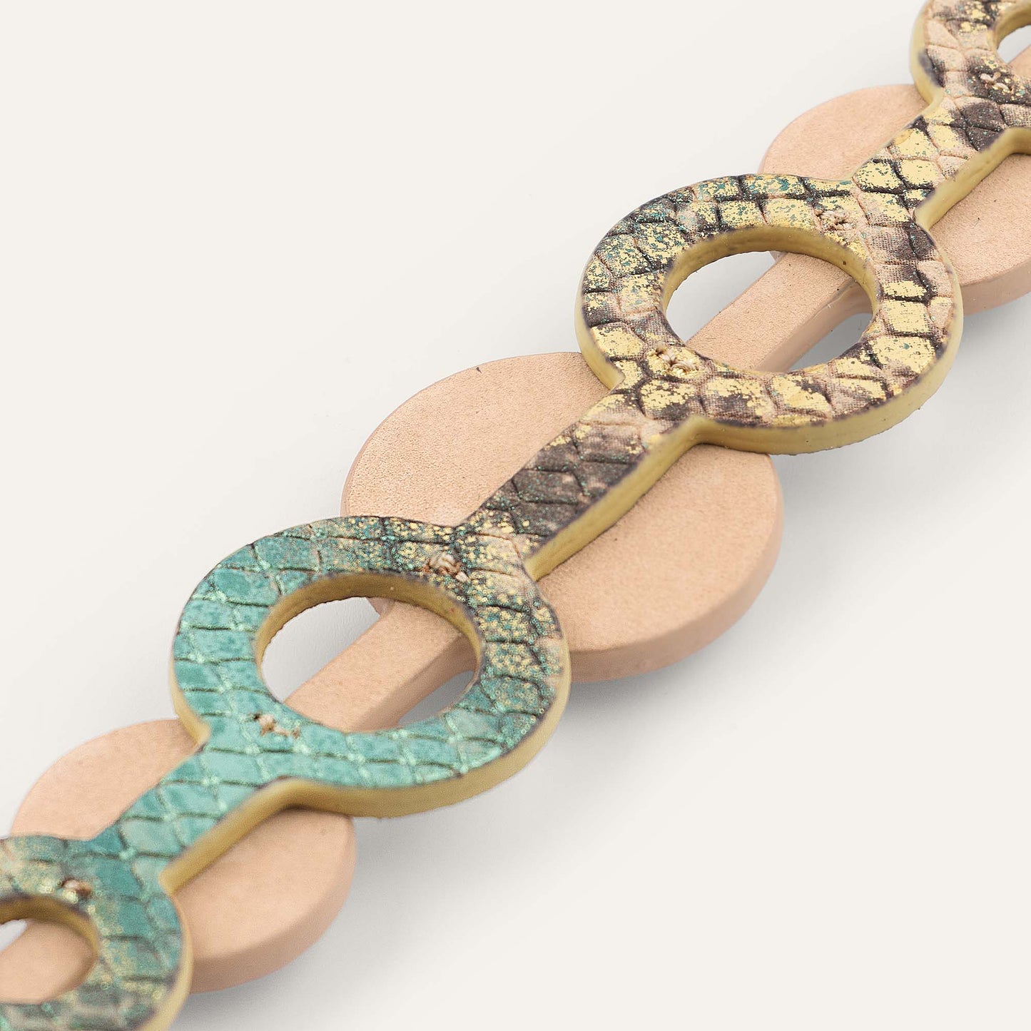 Deco Duo Mini | Serpentina with Gold hardware