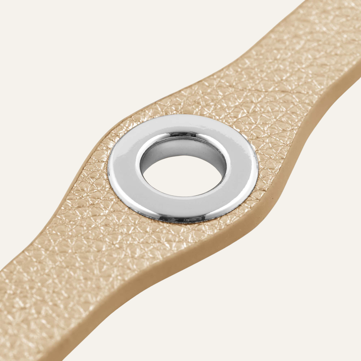 Deco Classic | Shimmer Metallic Gold with Silver hardware