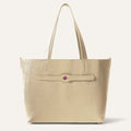 Sarah Tote | Shimmer Metallic Gold with Gold hardware