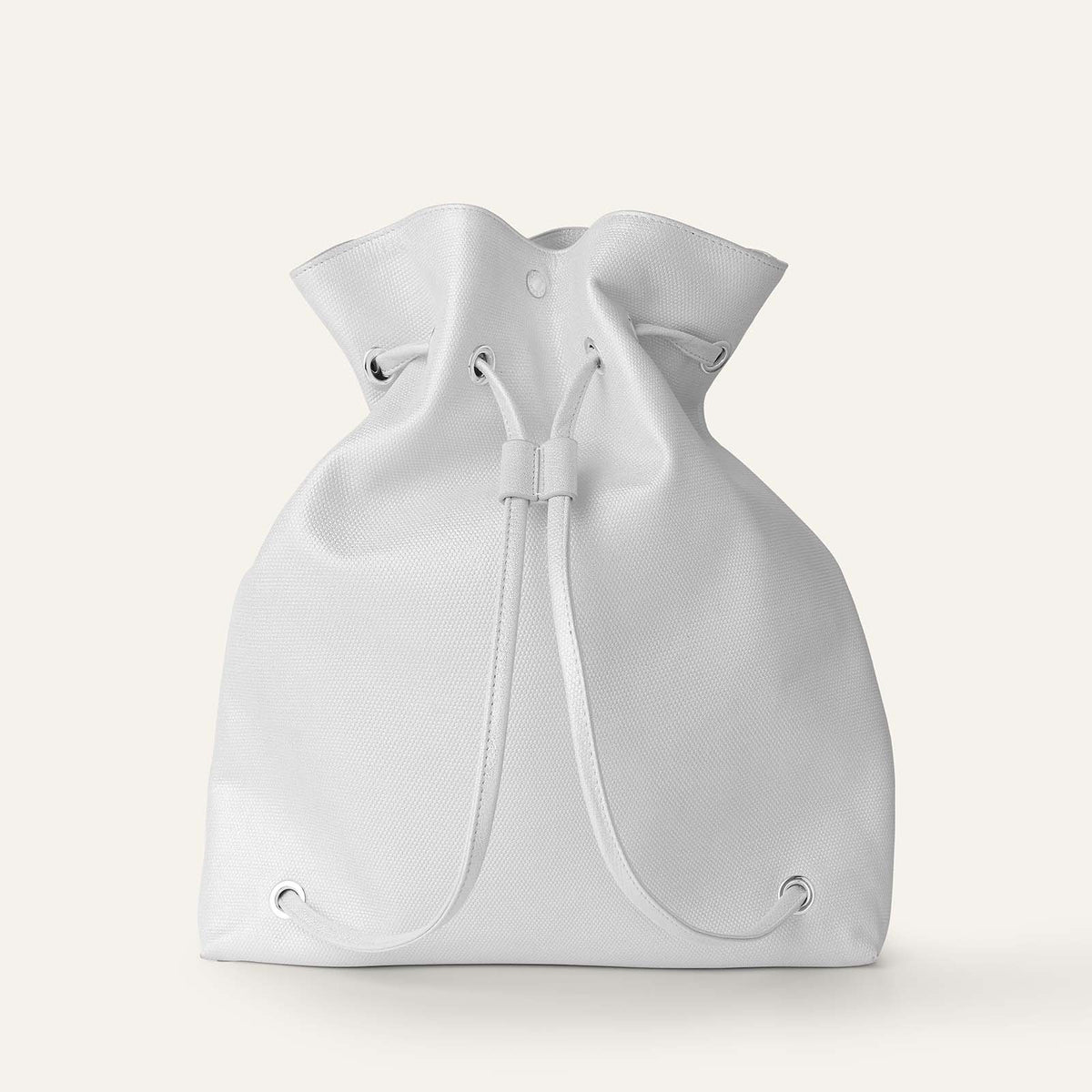SHo Bag | Silver Hex with Silver hardware