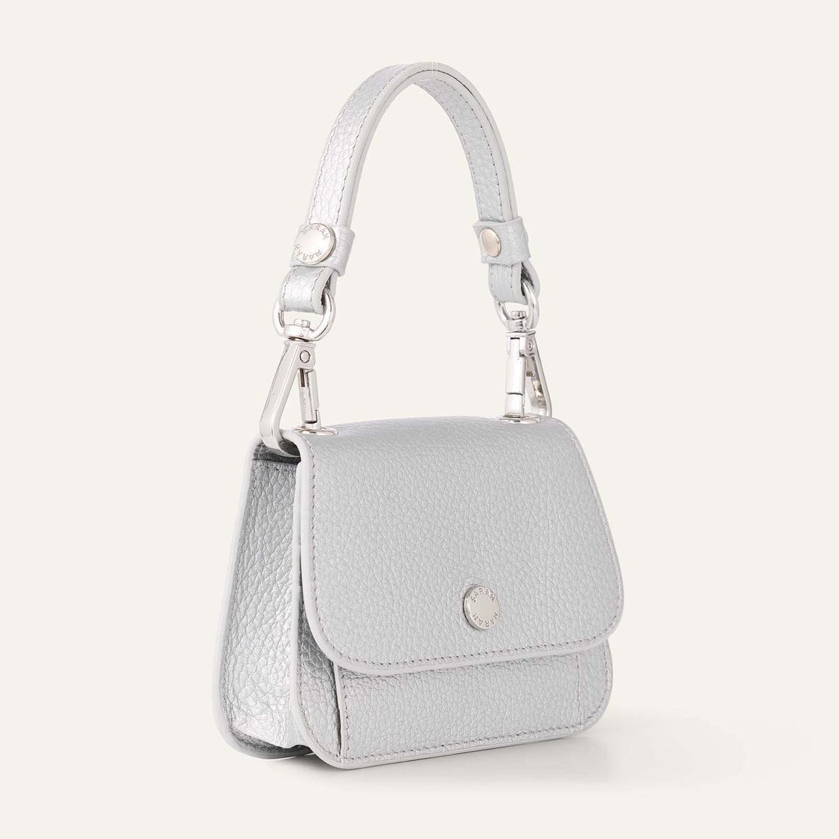 Jade Nano | Silver with Silver hardware