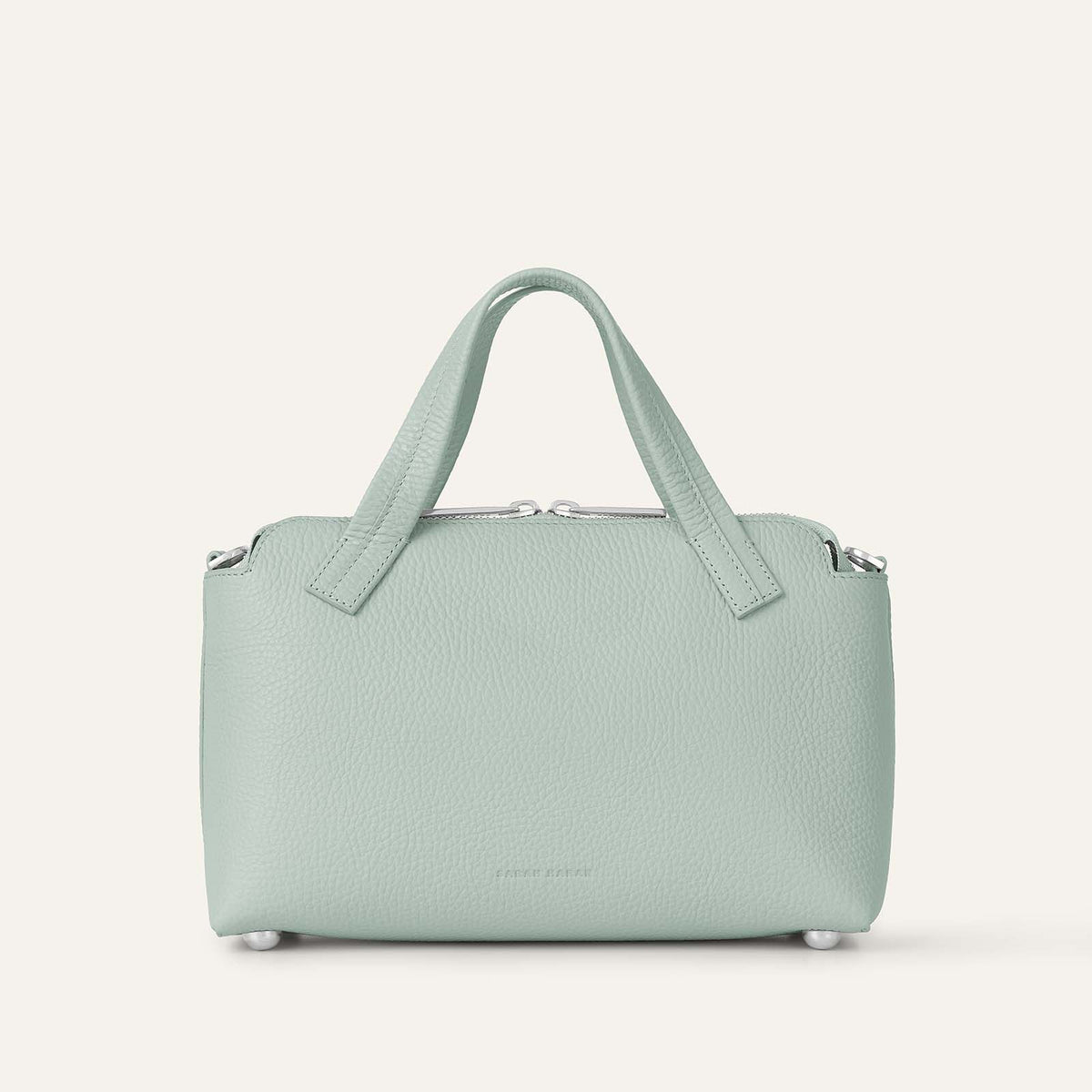 Mini J | Spearmint with Silver hardware