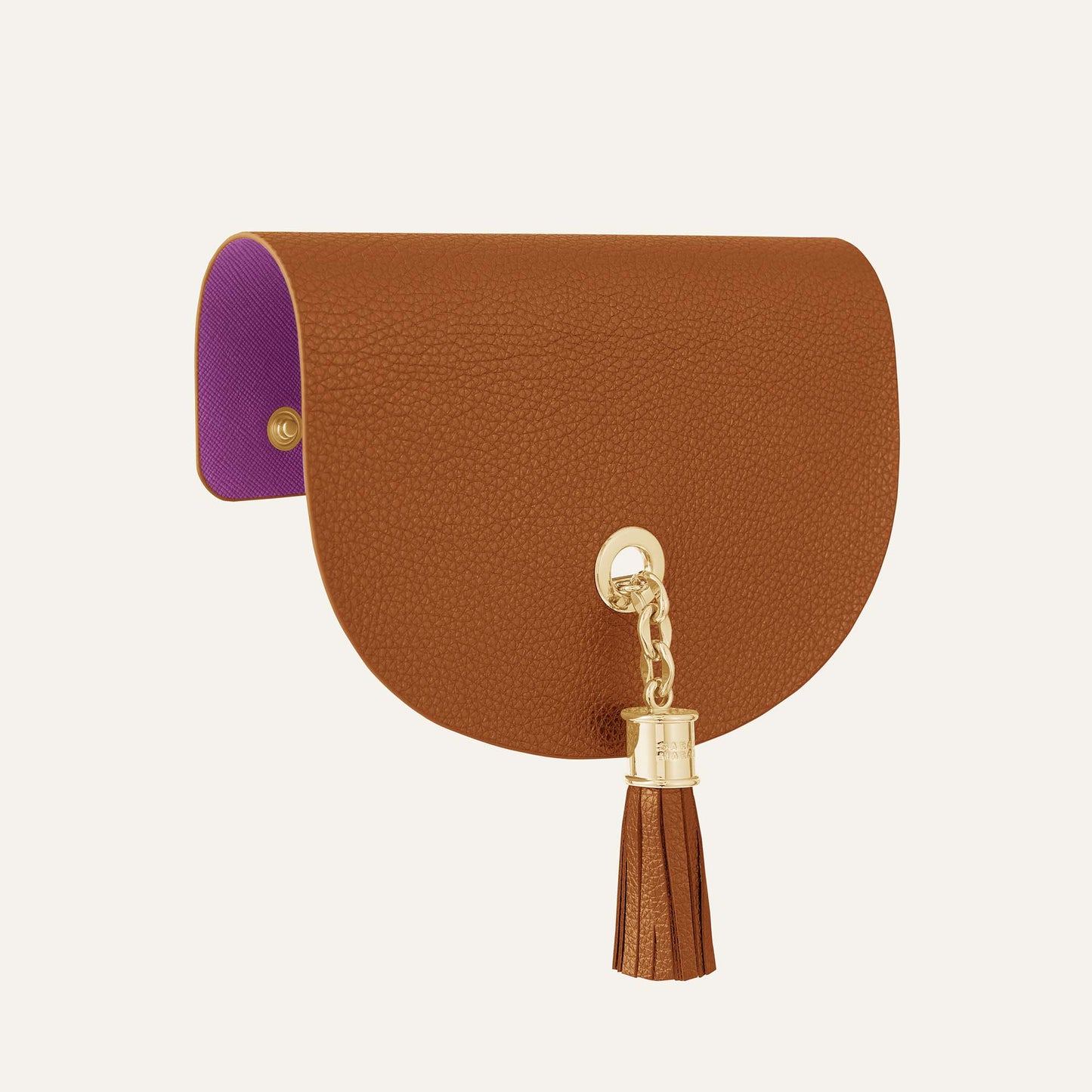 Mini Duo | Tan with Gold hardware