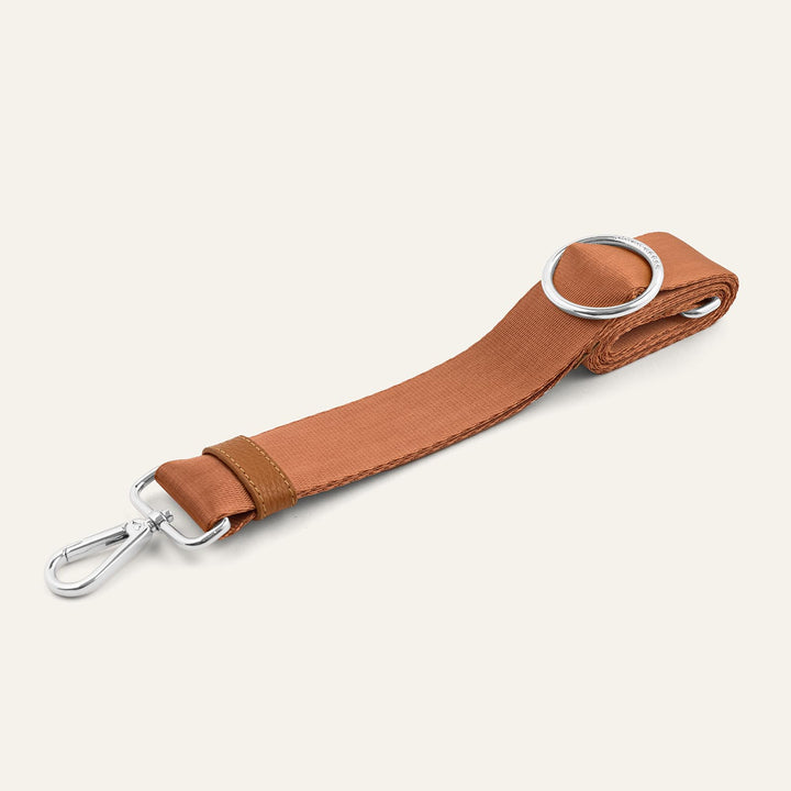 Sapphire Sarah Haran River Strap with Silver hardware front | N04-S