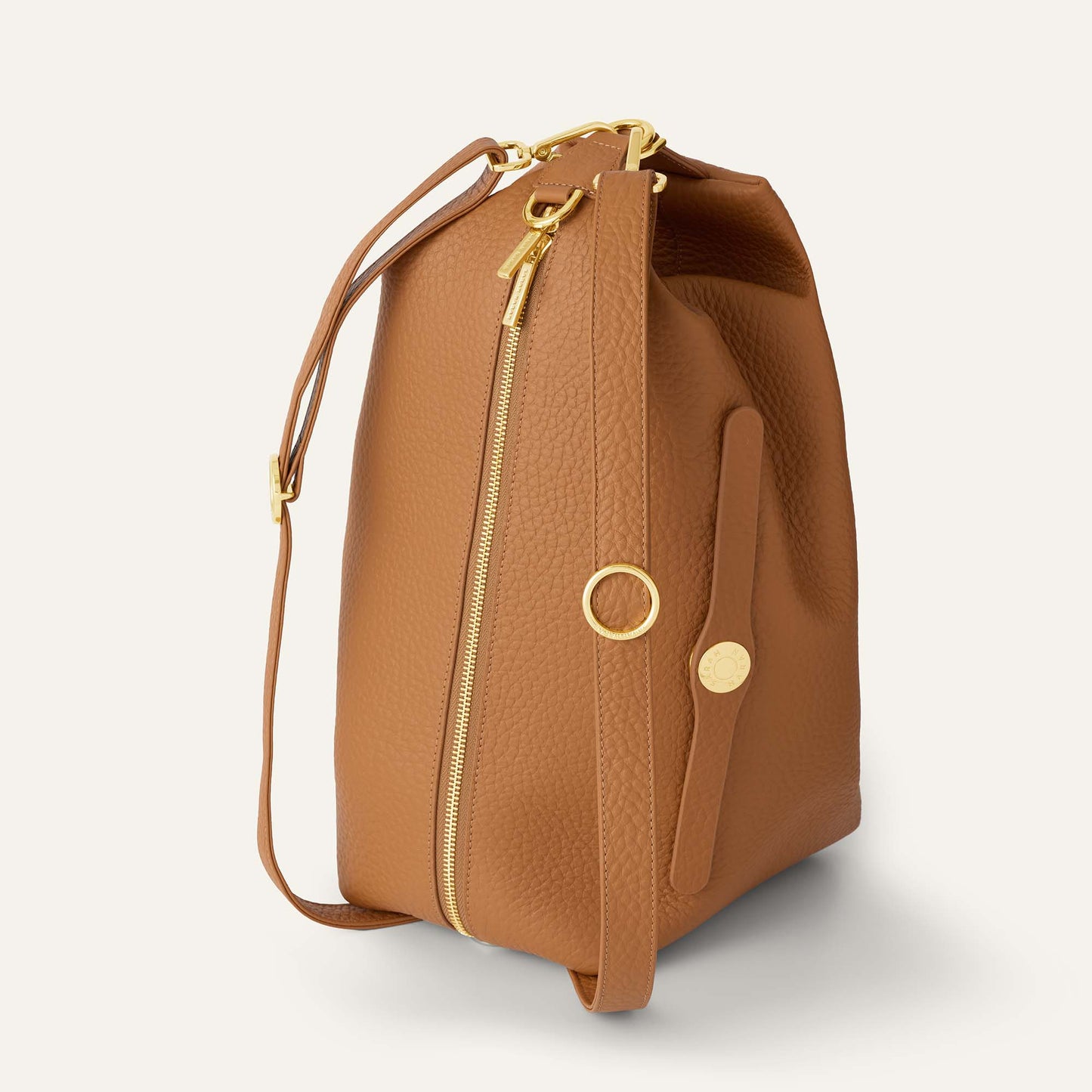 Lotus | Tan with Gold hardware