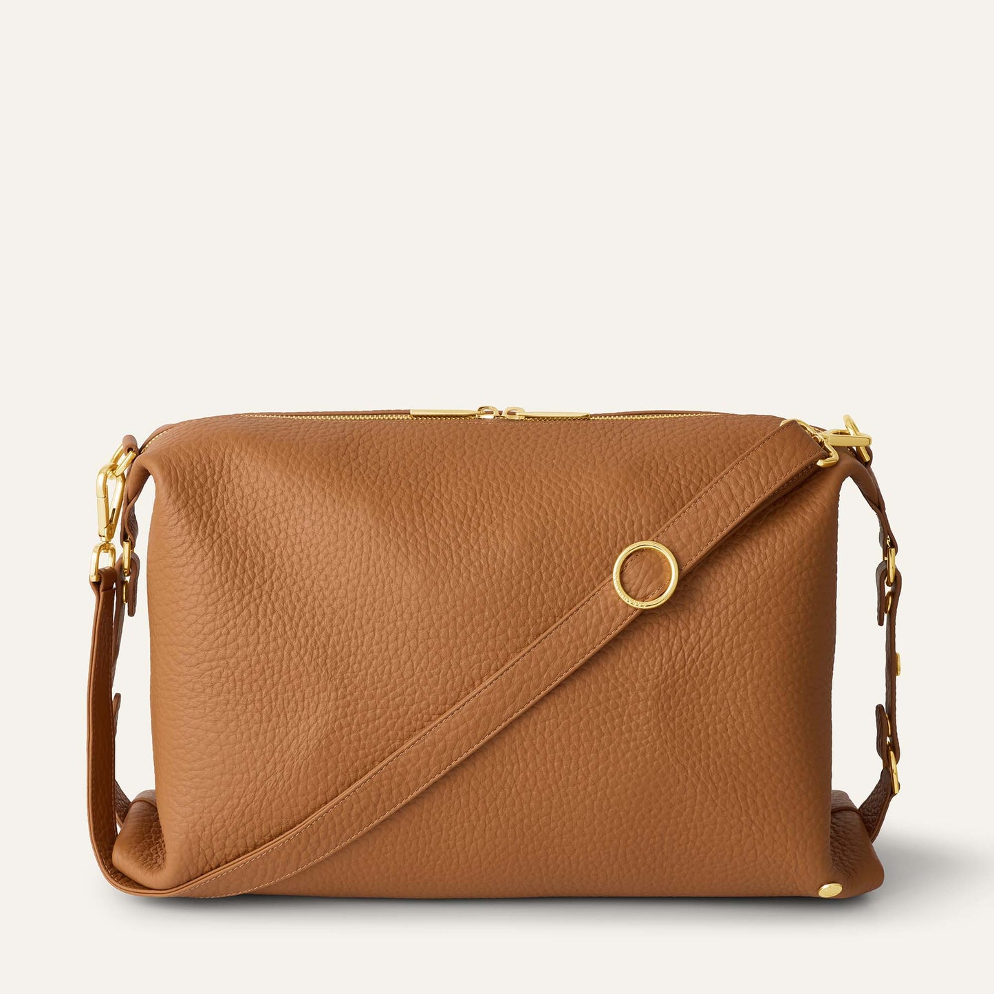 Lotus | Tan with Gold hardware