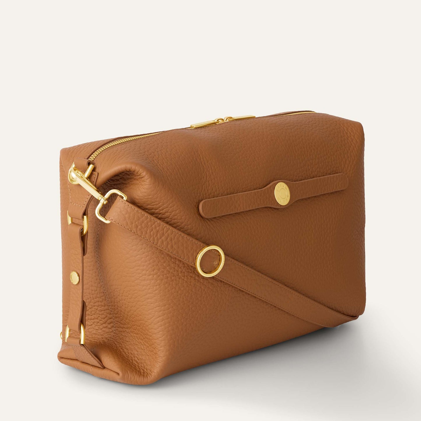 Lotus | Tan with Gold hardware