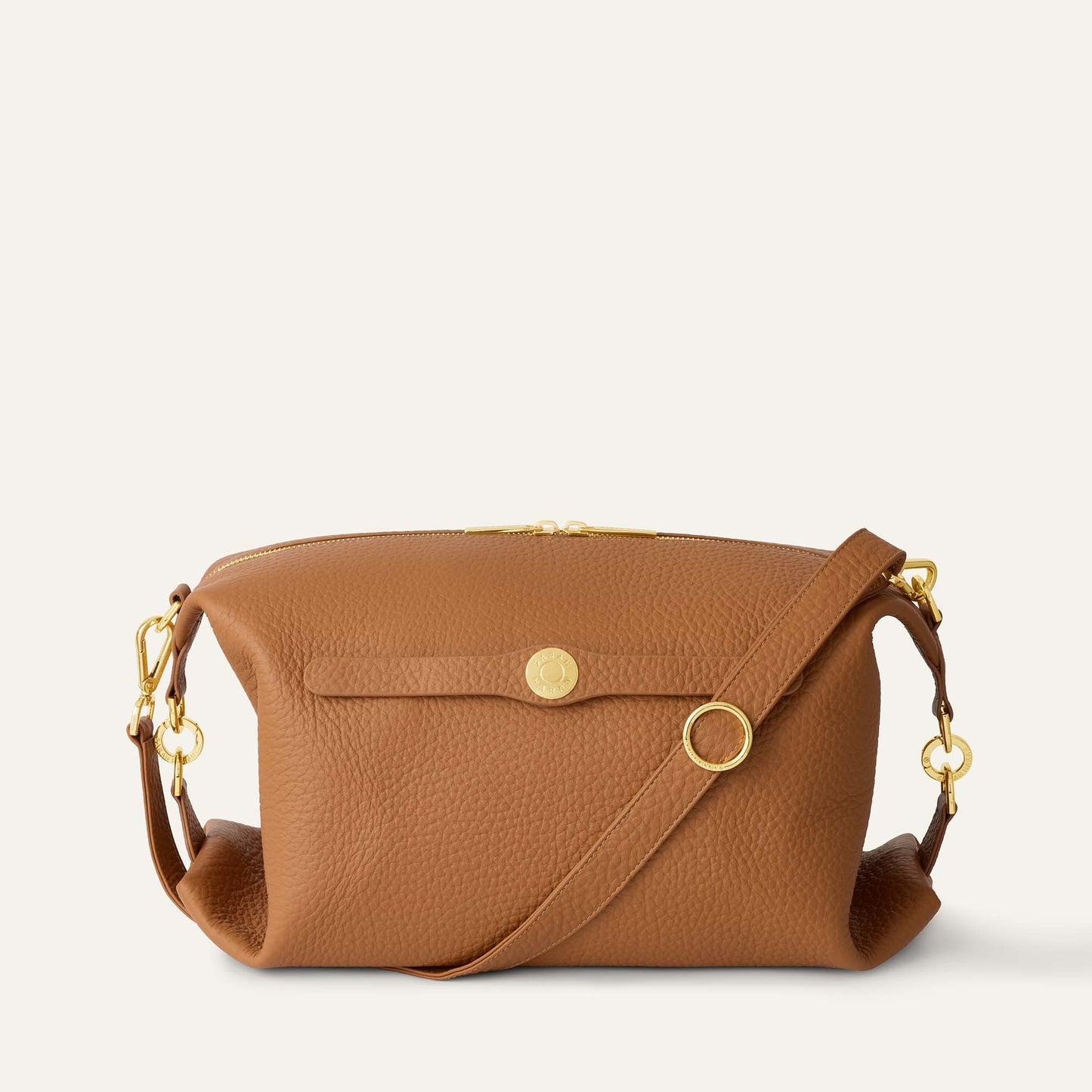 Lotus | Tan with Gold hardware