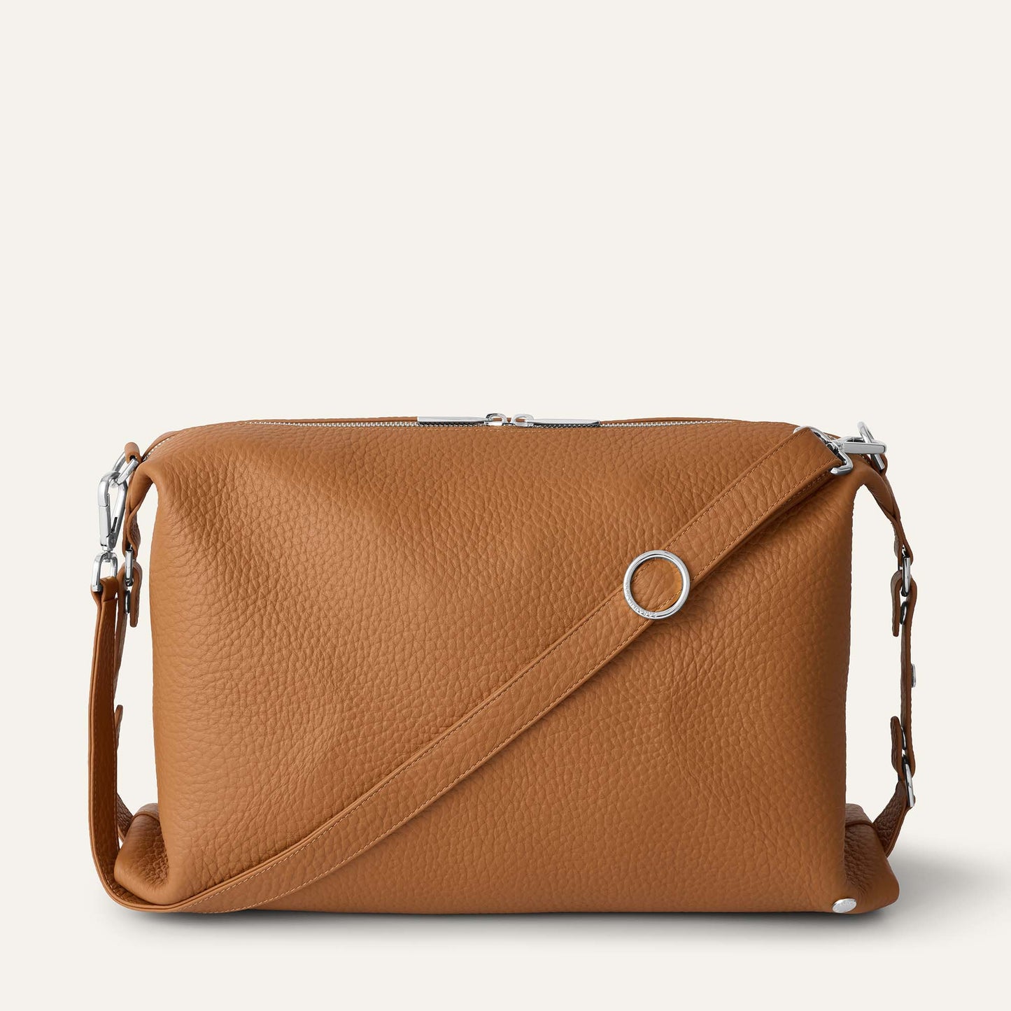 Lotus | Tan with Silver hardware