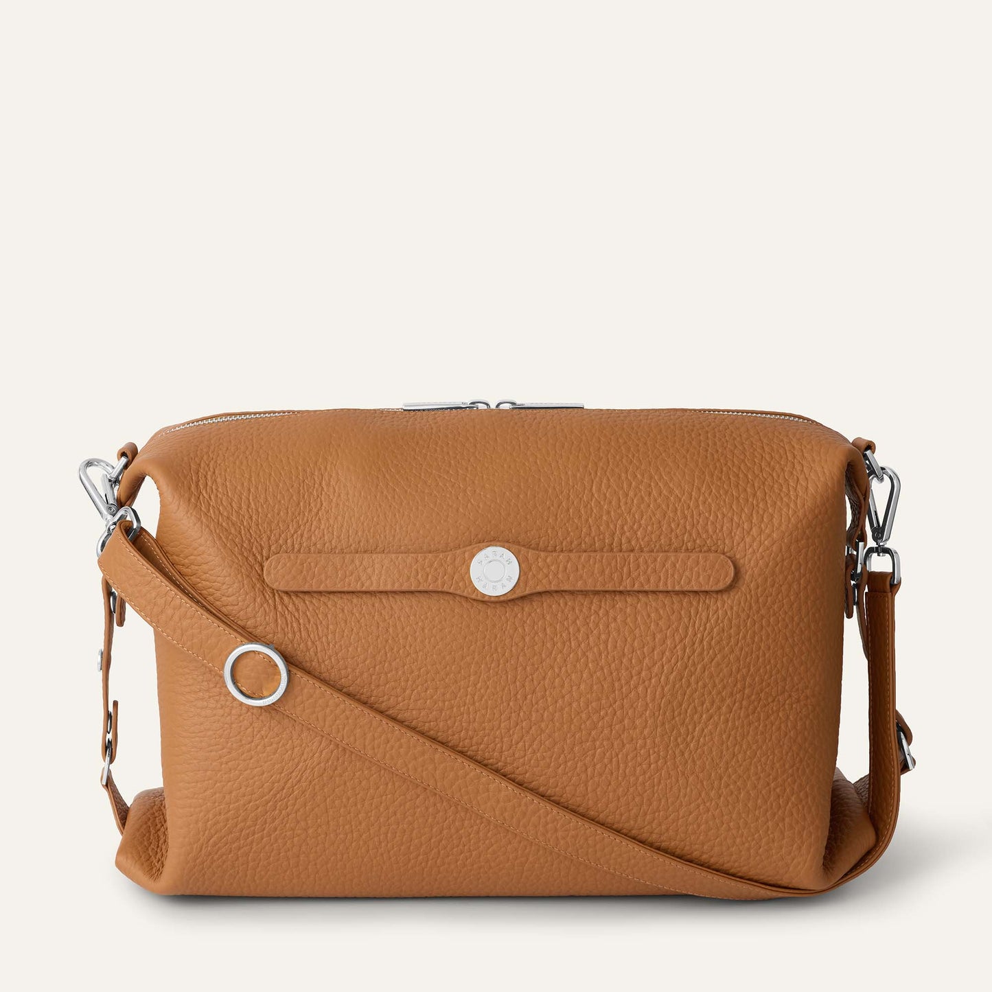 Lotus | Tan with Silver hardware