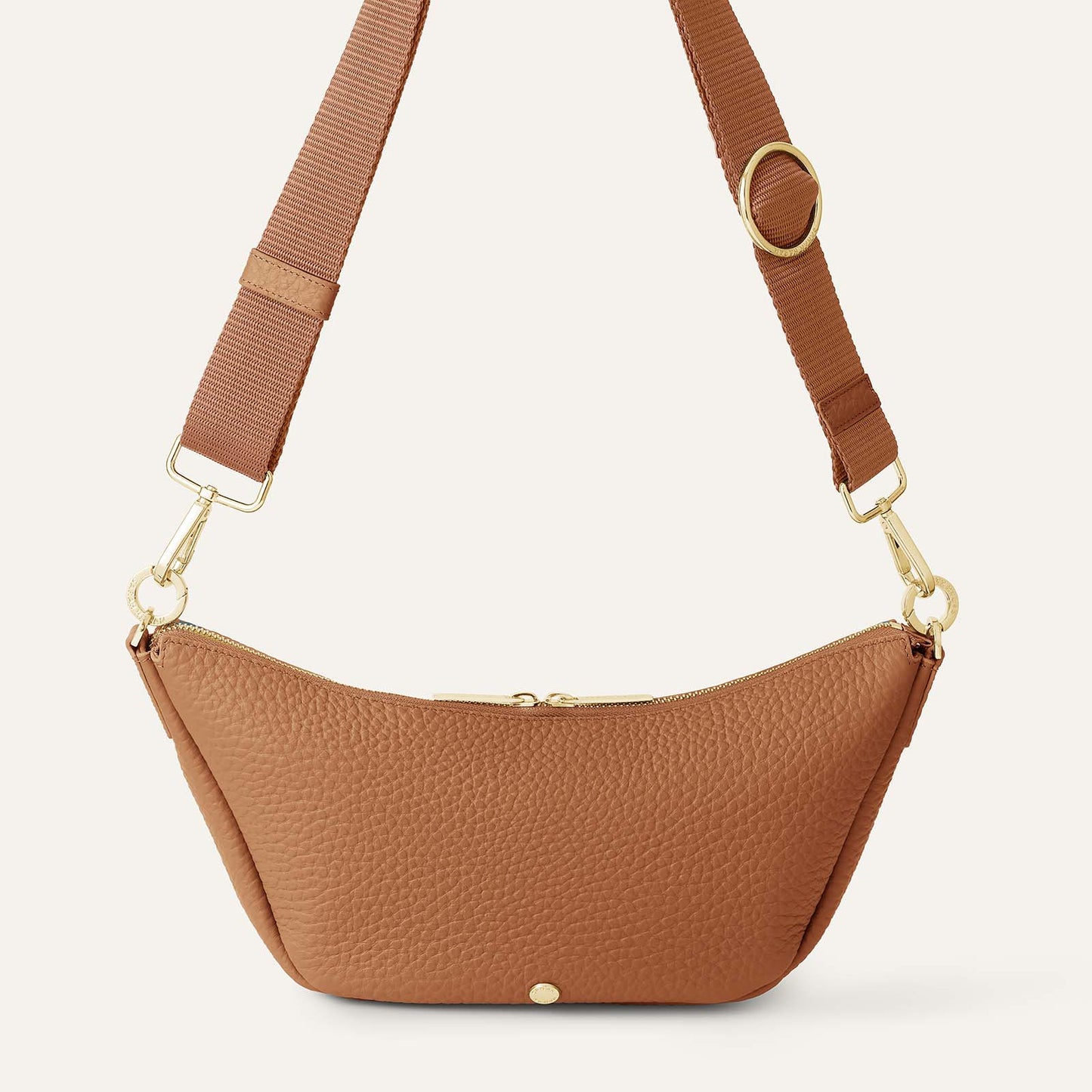 Tansy Sling | Tan with Gold hardware