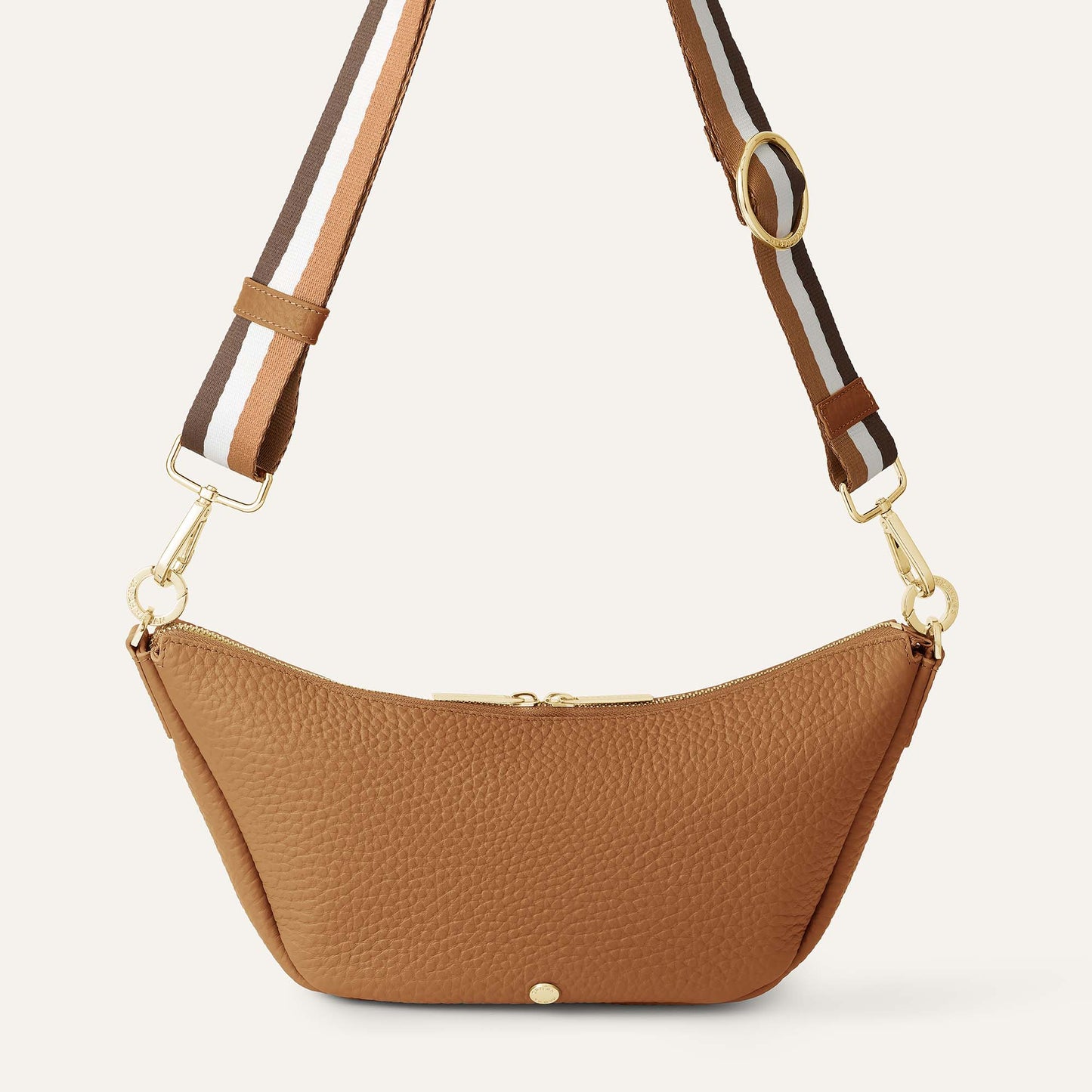 Tansy Sling | Tan with Gold hardware