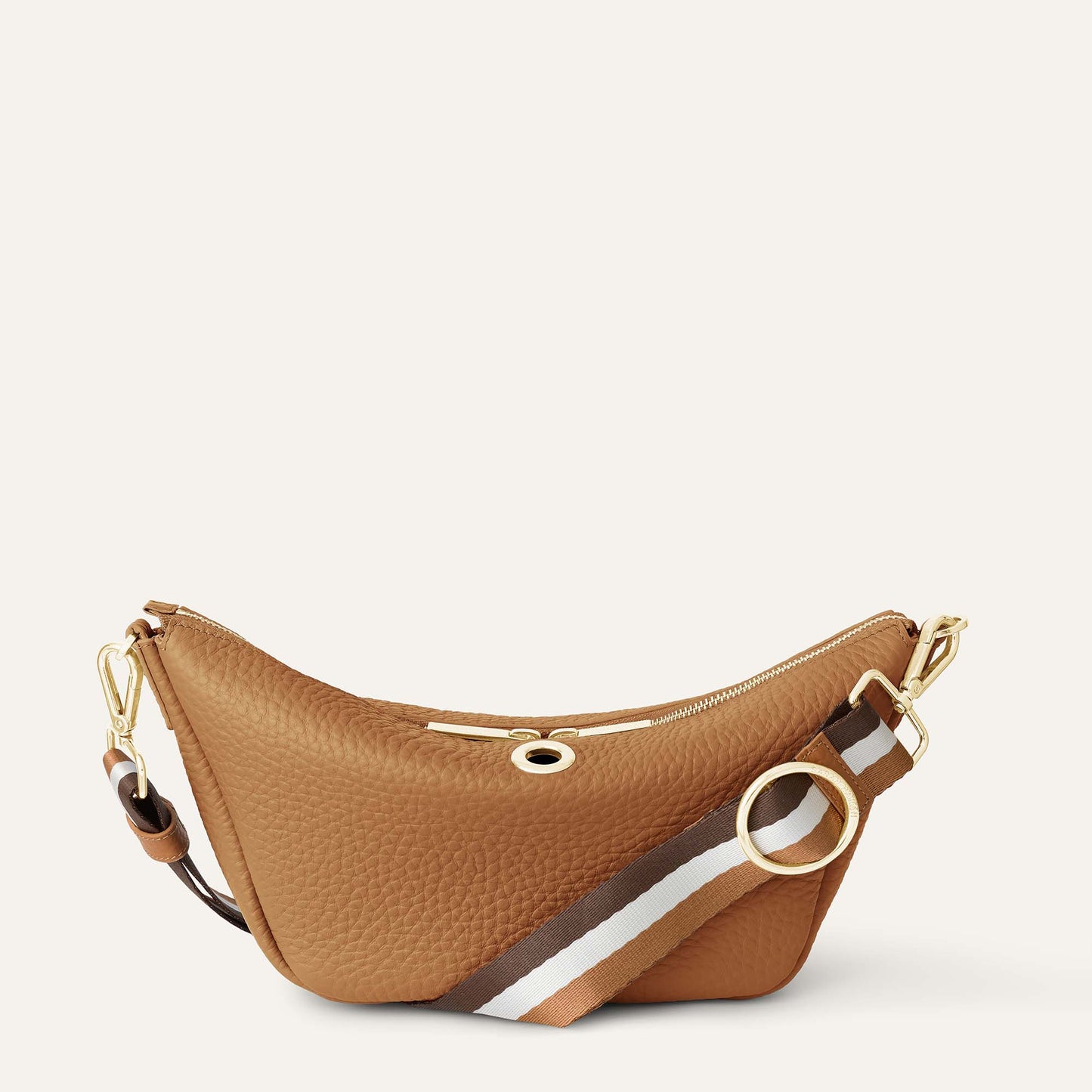 Tansy Sling | Tan with Gold hardware