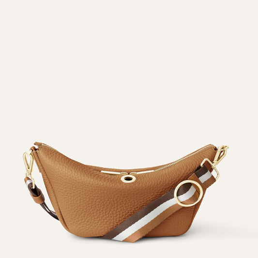 Tansy Sling | Tan with Gold hardware