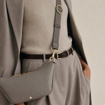 Tansy Sling | Nude with Gold hardware