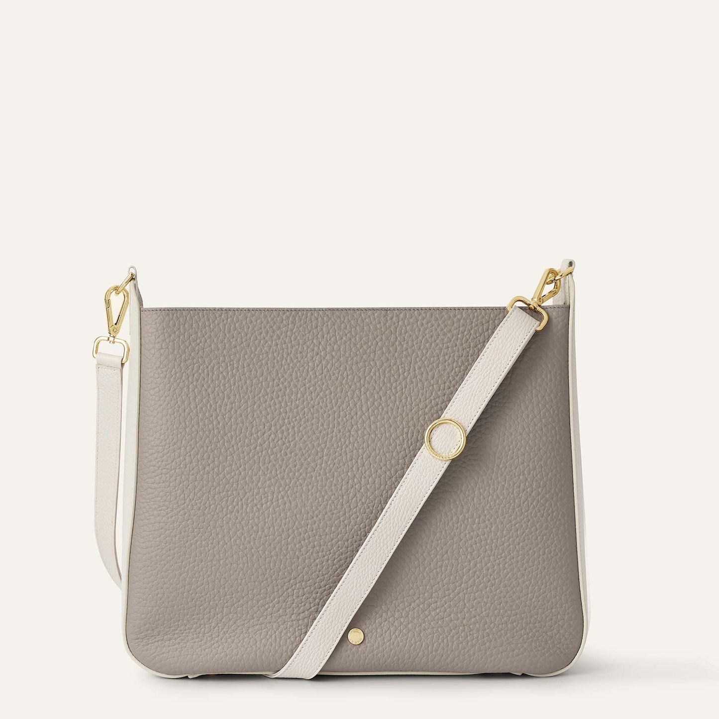 Tansy Hobo | Taupe Porcelain with Gold hardware