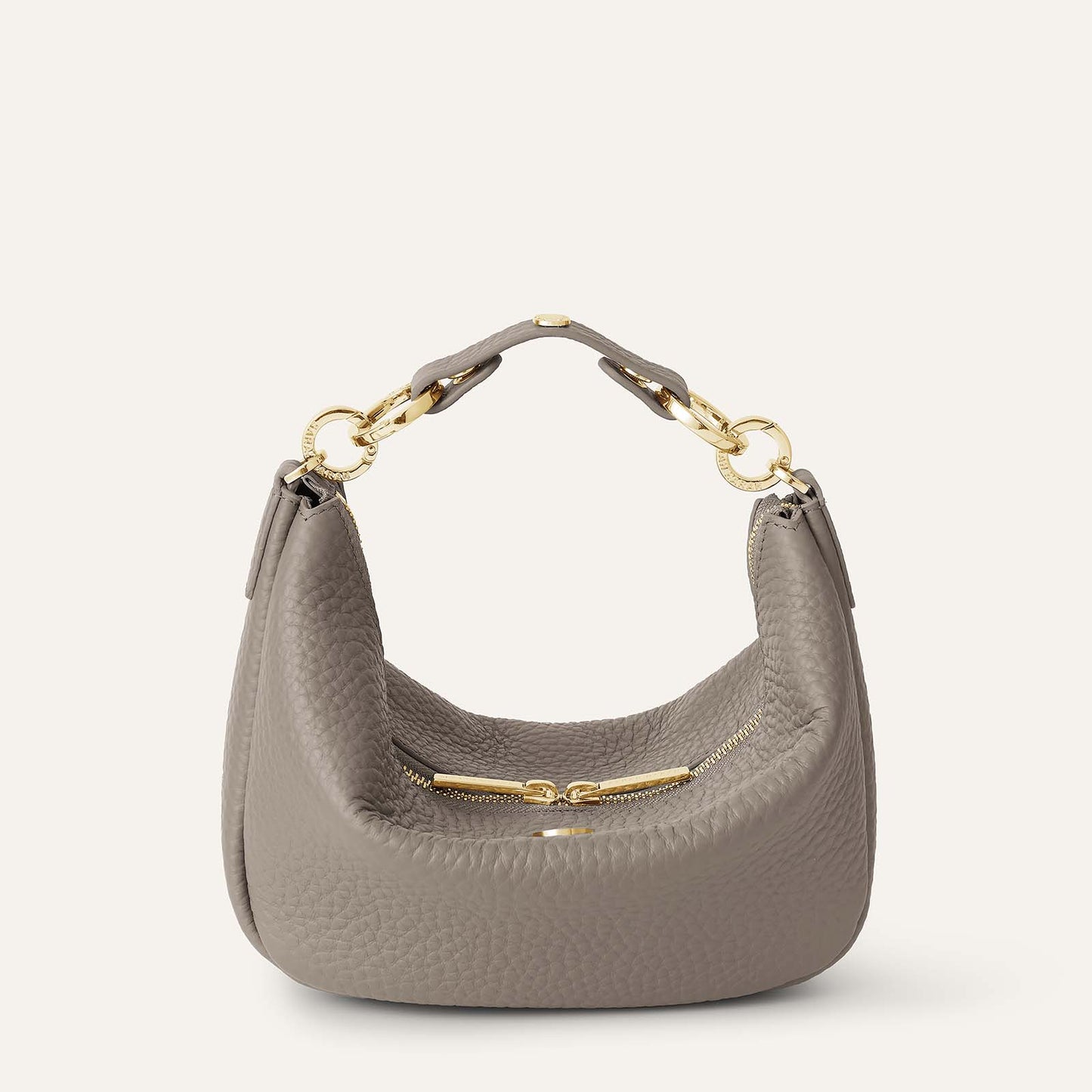 Tansy Sling | Taupe with Gold hardware