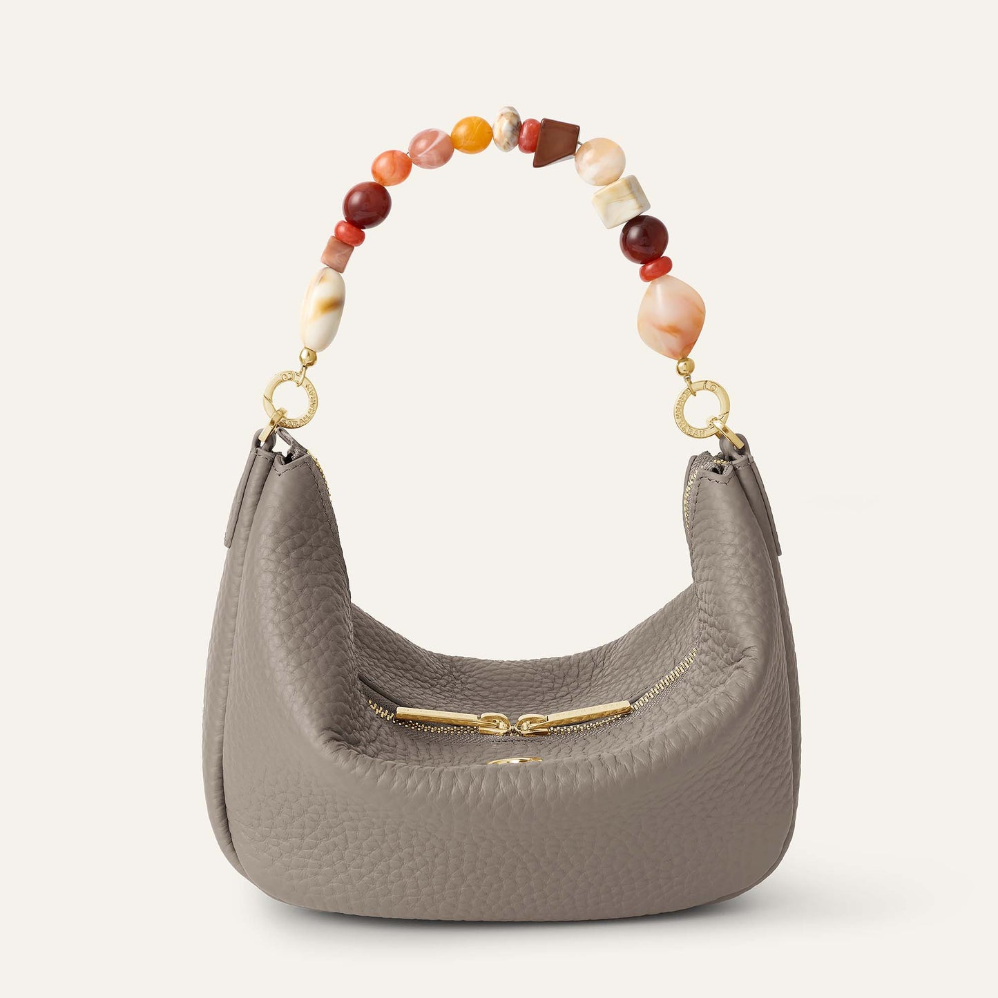 Tansy Sling | Taupe with Gold hardware