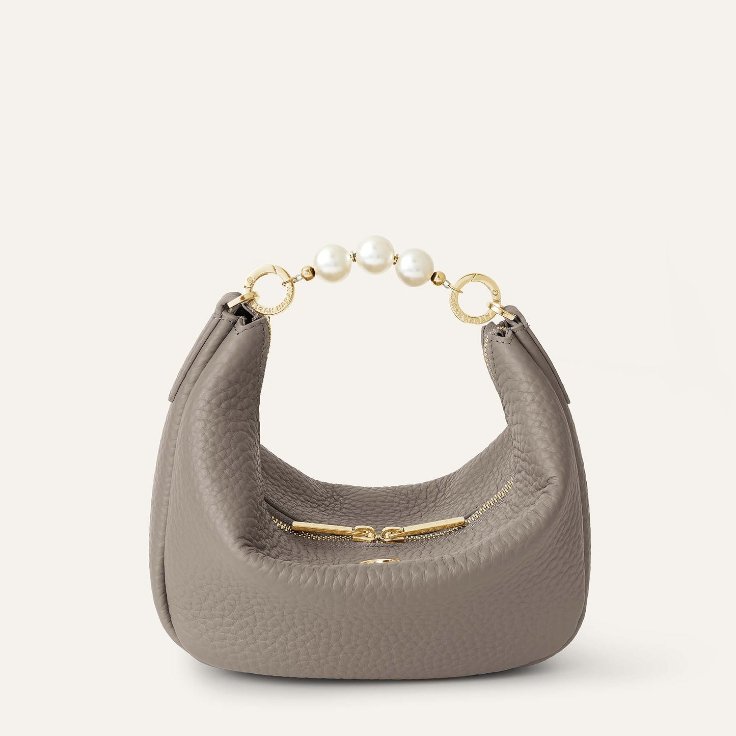 Tansy Sling | Taupe with Gold hardware
