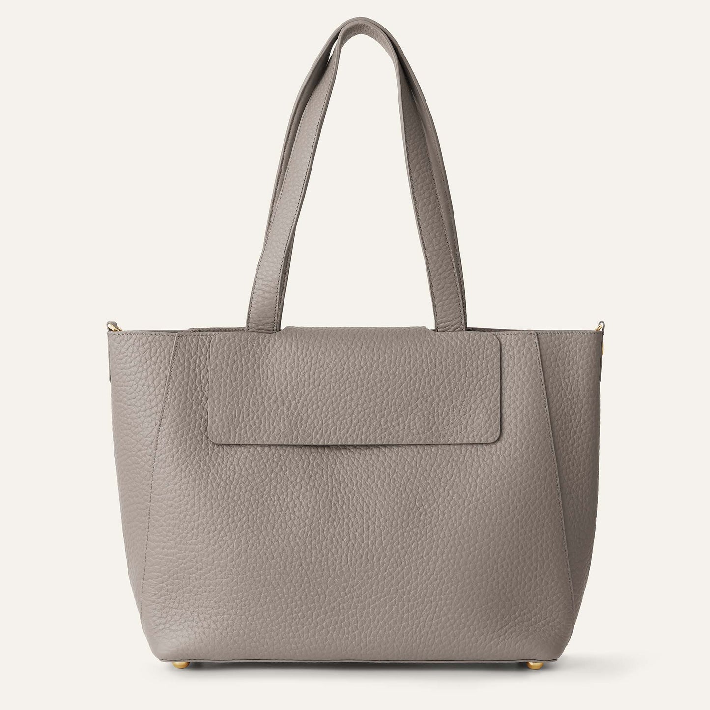 Tansy Tote | Taupe with Gold hardware