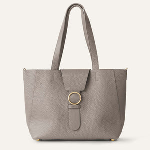Tansy Tote | Taupe with Gold hardware
