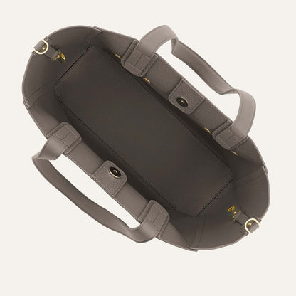 Tansy Tote | Taupe with Gold hardware