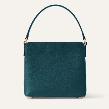 Rosa Handbag | Teal with Gold hardware