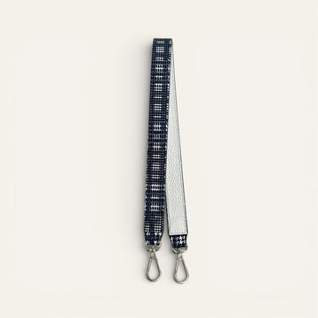 Grabette Strap | Plaid Dreams with Silver hardware