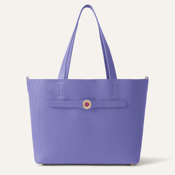 Sarah Tote | Violet with Gold hardware