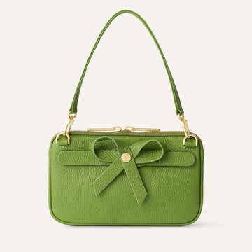 Complimentary Bag | Chartreuse with Gold hardware