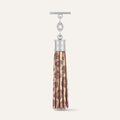 Capsule Tassel | Zanzibar Dreams with Silver hardware