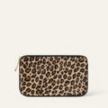 Millie Pouch | Leopard Black with Gold hardware