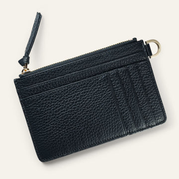 Black Sarah Haran Jade Purse with Gold hardware