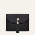 Jasmine Crossbody | Black with Gold hardware