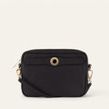Millie Crossbody | Black with Gold hardware