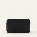 Millie Pouch | Black with Silver hardware