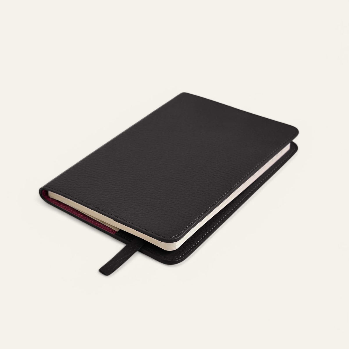 Black Sarah Haran Notebook Leather 1