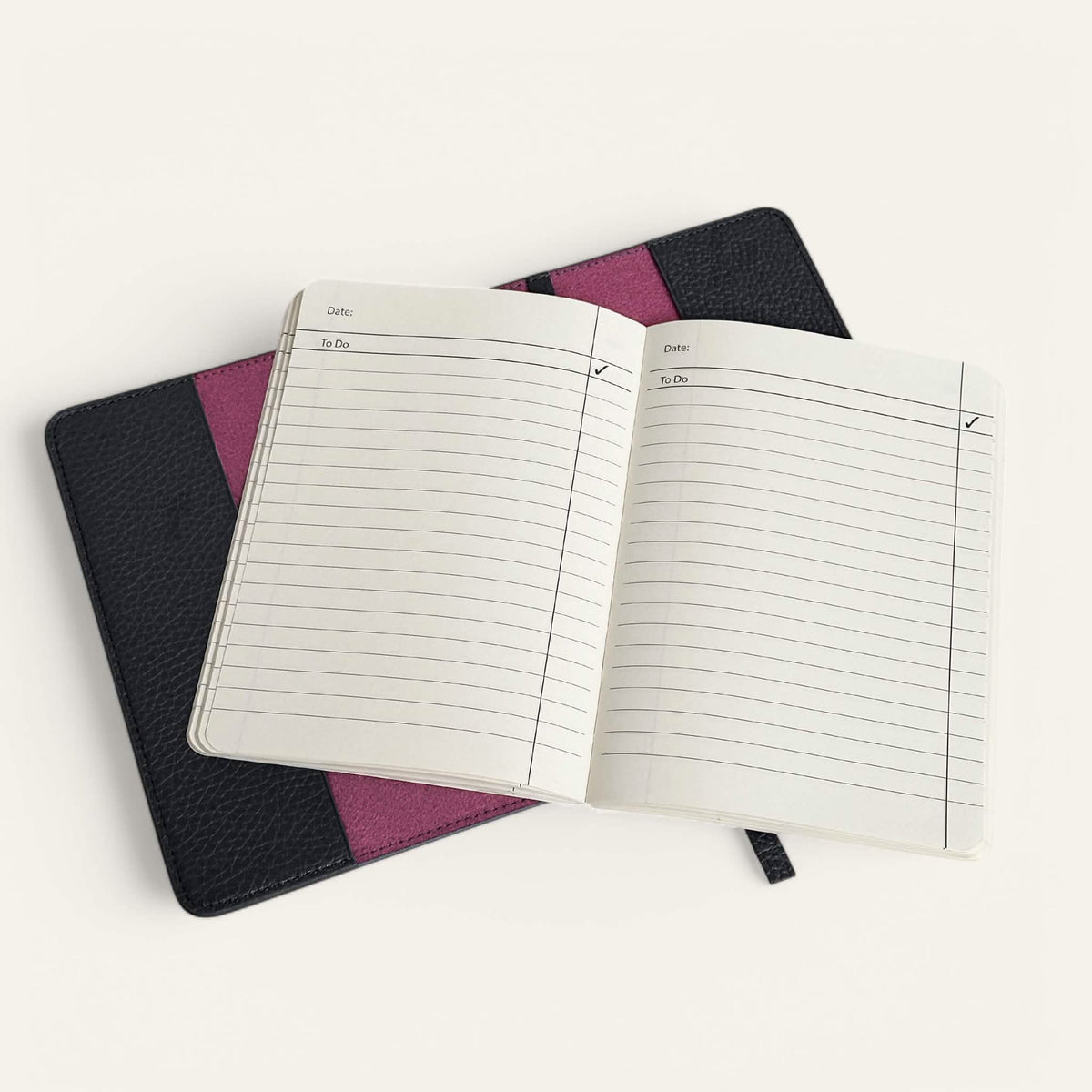 Black Sarah Haran Notebook Leather 5