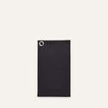 Primrose Pouch | Black with Silver hardware